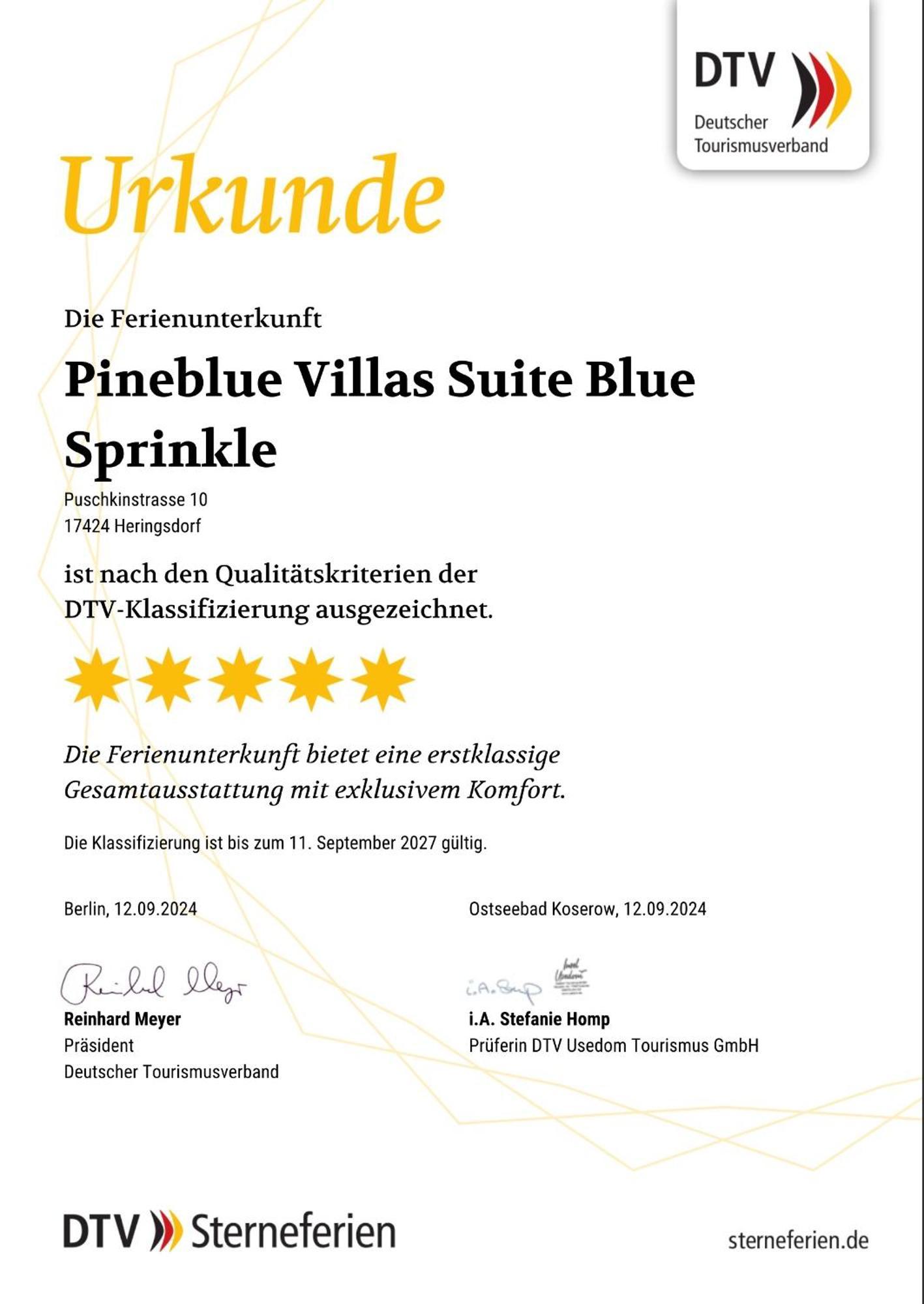 Pineblue Villas Heringsdorf  Rom bilde