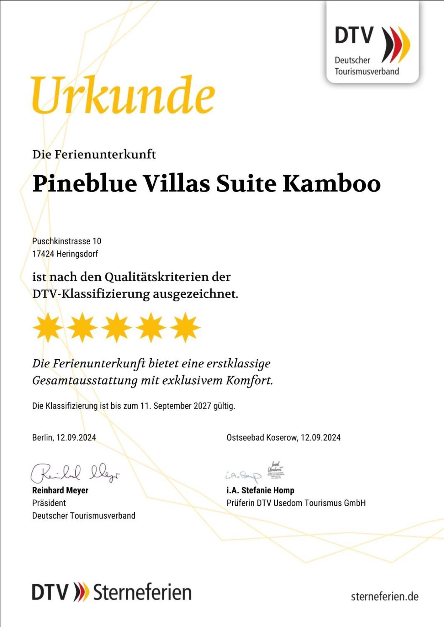 Pineblue Villas Heringsdorf  Rom bilde