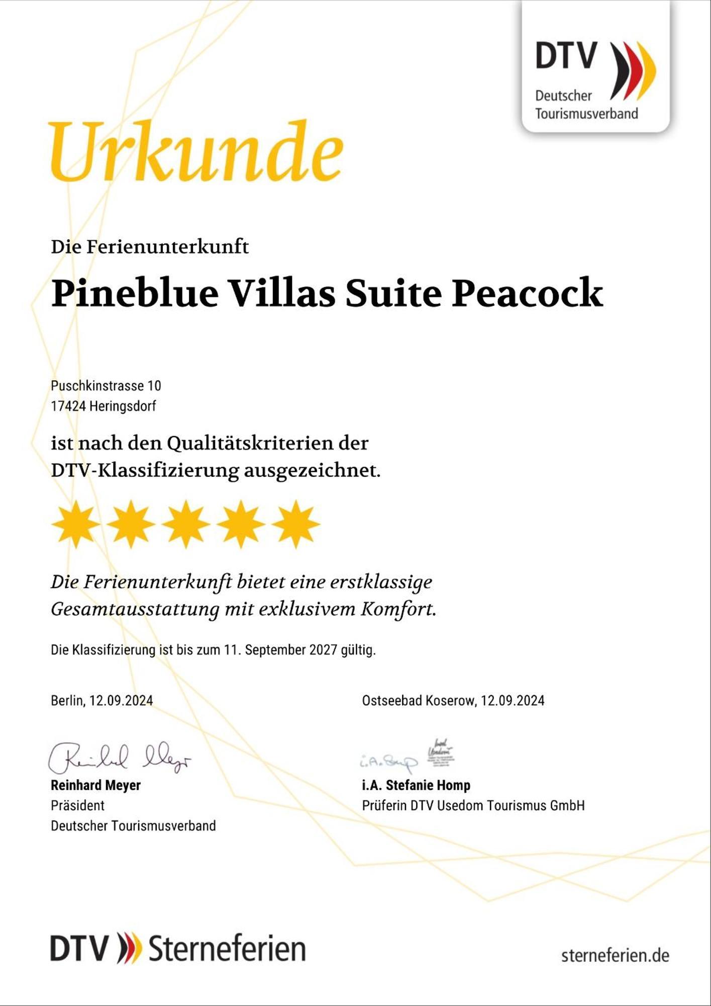 Pineblue Villas Heringsdorf  Rom bilde